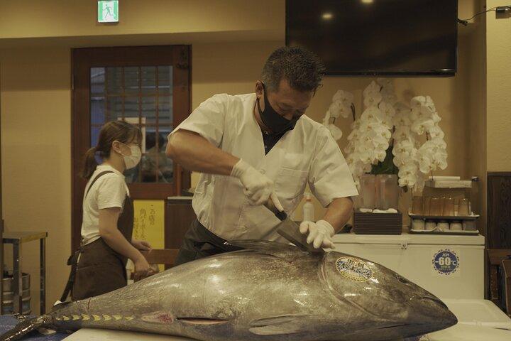 Tuna Cutting Show in Tokyo & Unlimited Sushi & Sake - Photo 1 of 20