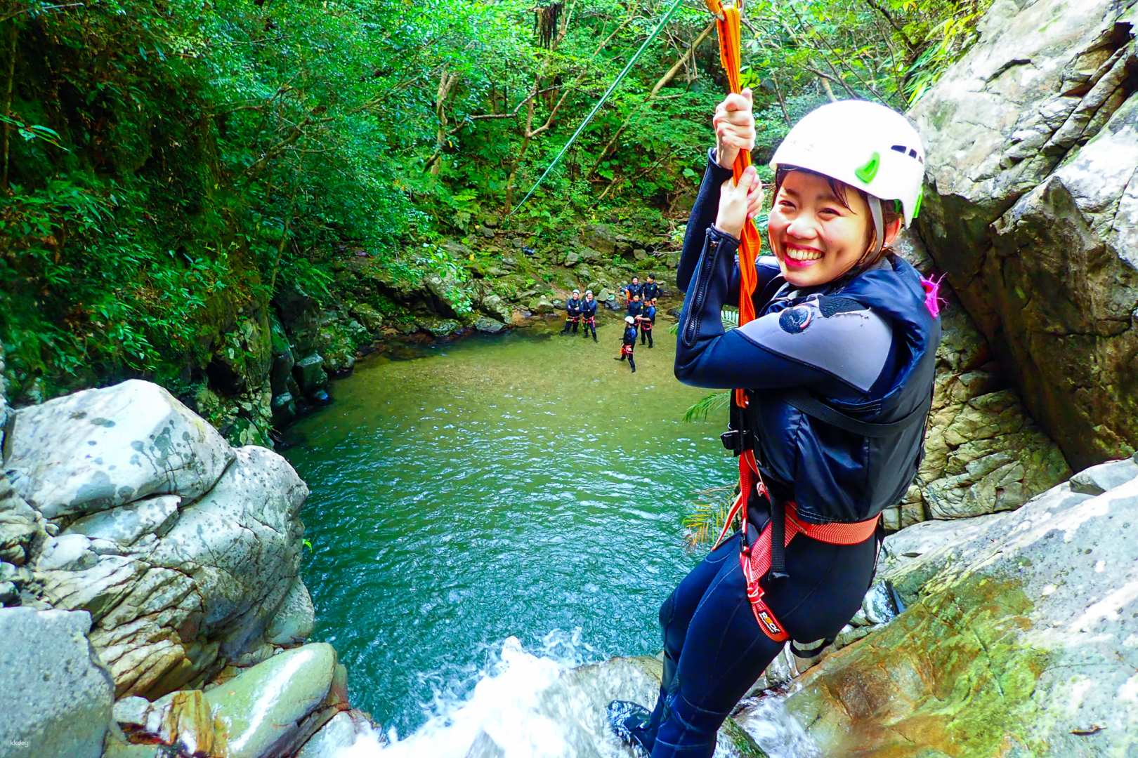 Unexplored Yanbaru Shower Climbing & Canyoning Zip Slide | Photo and Video Shooting Service | Yanbaru, Okinawa - Photo 1 of 5