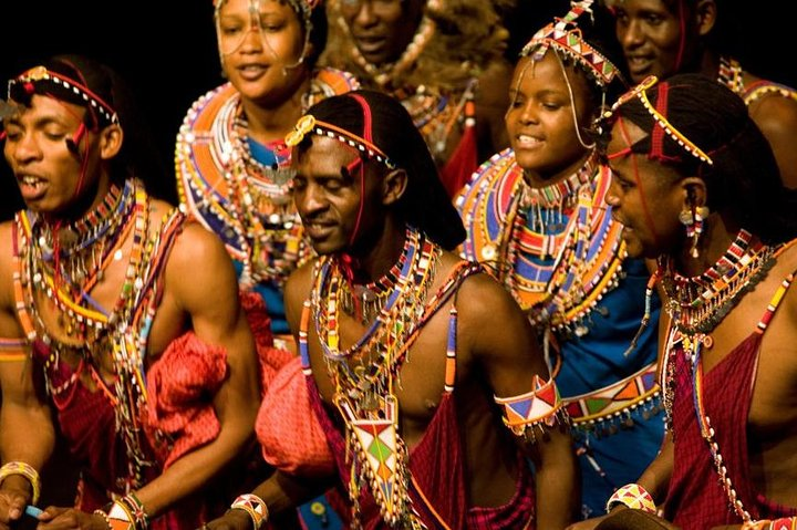 Masai Dance at Bomas of Kenya