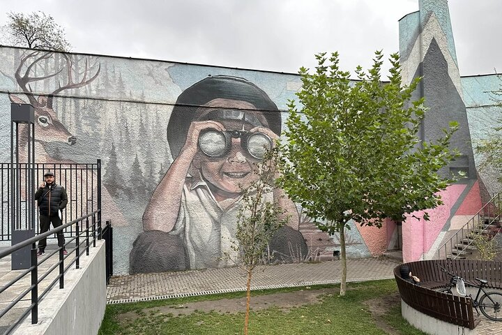 Soviet Statues and Buildings and Mosaics Art in Bishkek - Photo 1 of 13