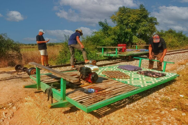 Original bamboo train