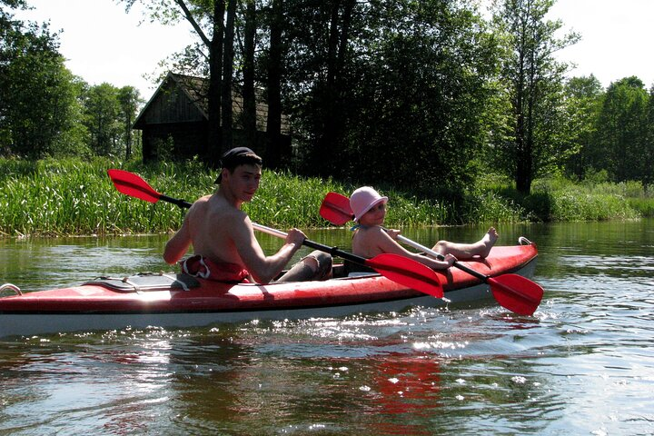 Self guided kayaking on the Žeimena River in eastern Lithuania - Photo 1 of 19