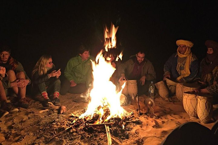 Night in Merzouga desert