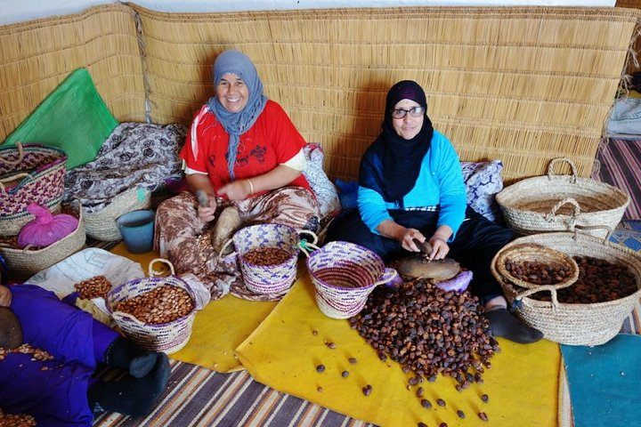 Visit of an argan cooperative