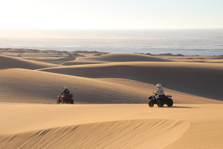 Break on the sand dunes