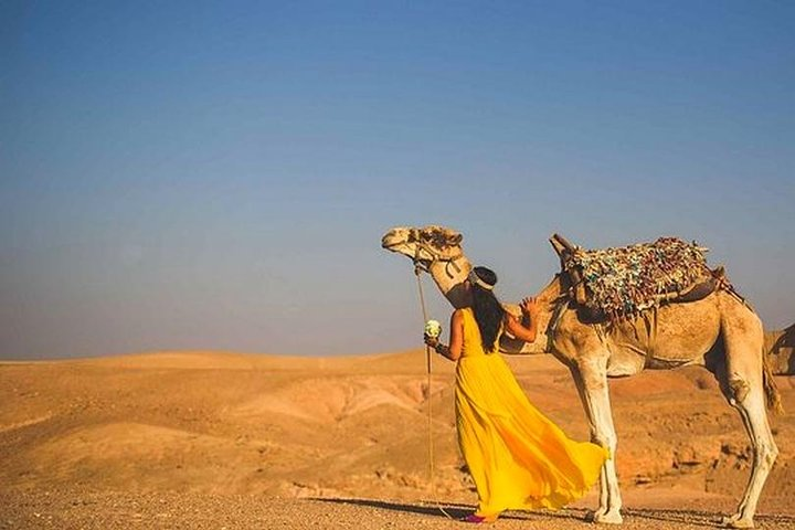 Desert Agafay, Atlas Mountains and Camel Ride Day Trip From Marrakech - Photo 1 of 11