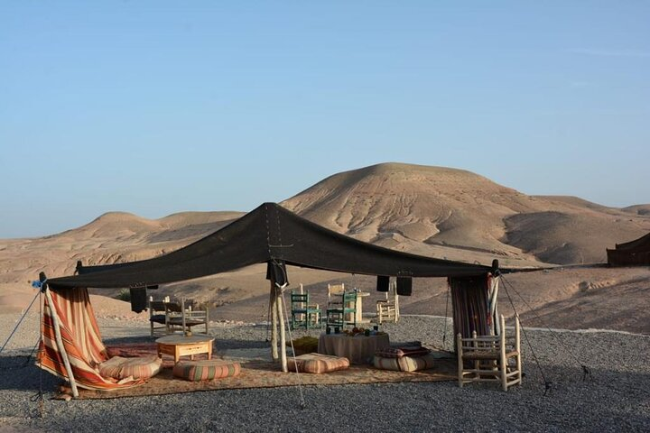 Evening sunset, desert dancing and test morocco food in Agafay desert - Photo 1 of 19