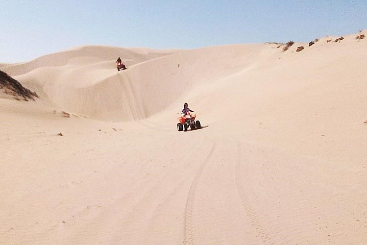 Quad dans les magnifiques dunes d'Essaouira