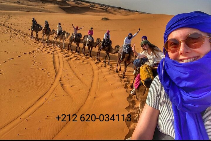 Merzouga Camel Ride Overnight stay in Desert Camp Erg chebbi  - Photo 1 of 18