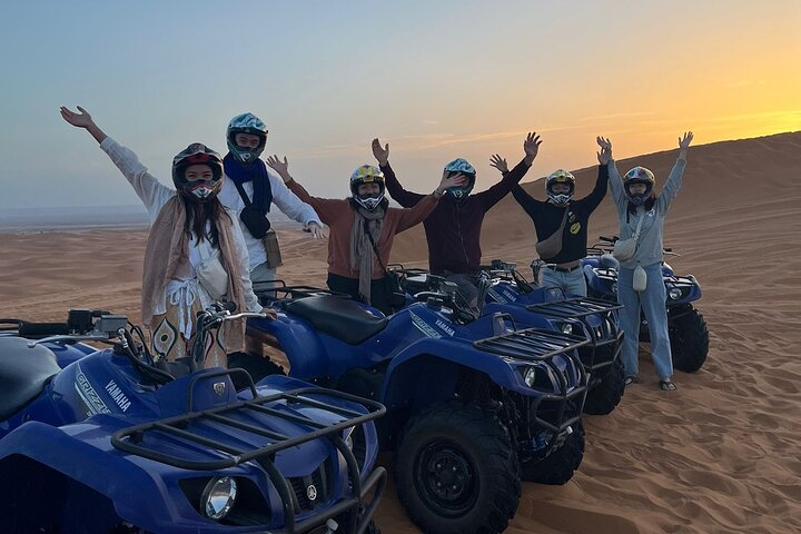 Merzouga Desert Quad bike Adventure with Sand boarding - Photo 1 of 4