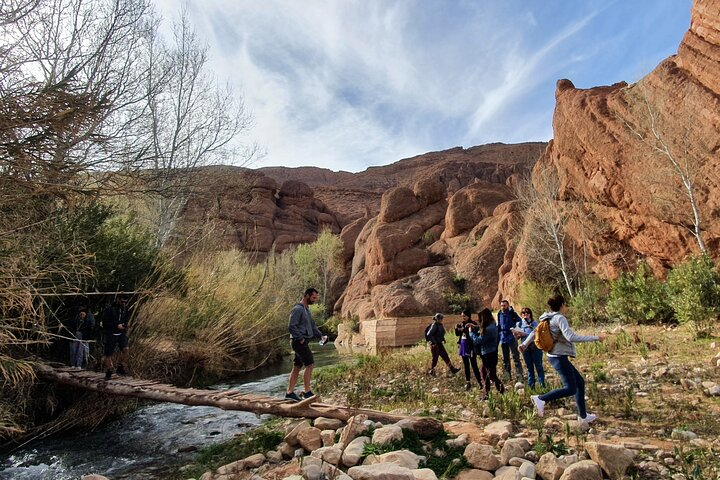 Toward Monkey Finger's Canyon in Dades Gorge