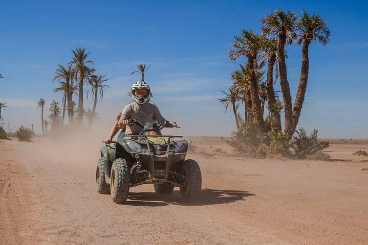 Drive QUAD in desert Marrakech