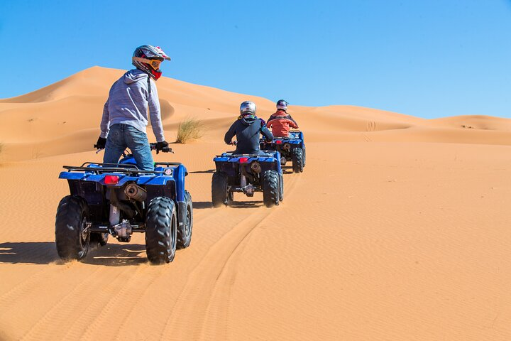  Quad Biking in Merzouga Dunes Desert Erg Chebbi - Photo 1 of 8