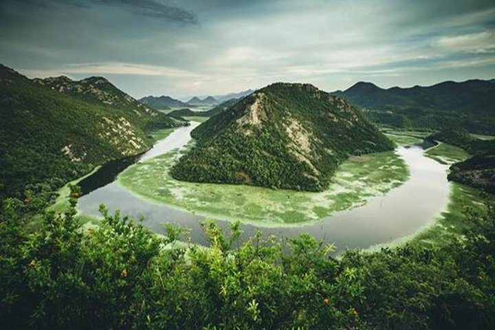 River Crnojevica from the scenic road Pavlova Strana