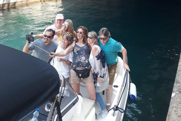 Speed Boat Trip: Blue Cave swim & Beach Time with Brunch included - Photo 1 of 7