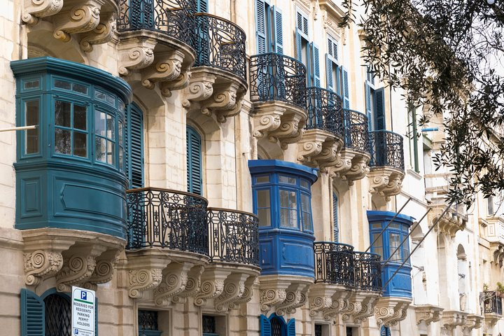 Typical street in Valletta