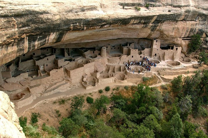 View of cliff dwelling