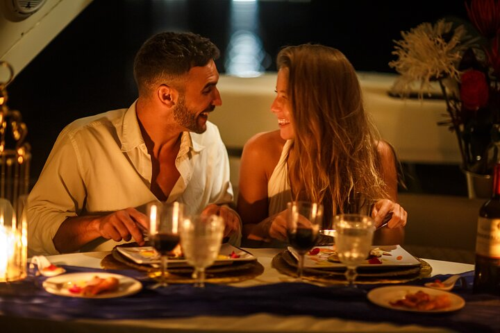 All Inclusive Tulum: Romantic Dinner in 34' Catamaran Aventura - Photo 1 of 9