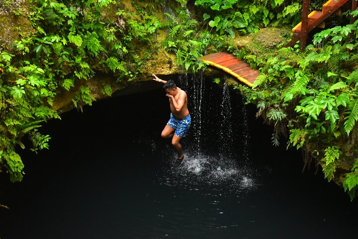 Cenote Adventure and Ziplines in Puerto Morelos