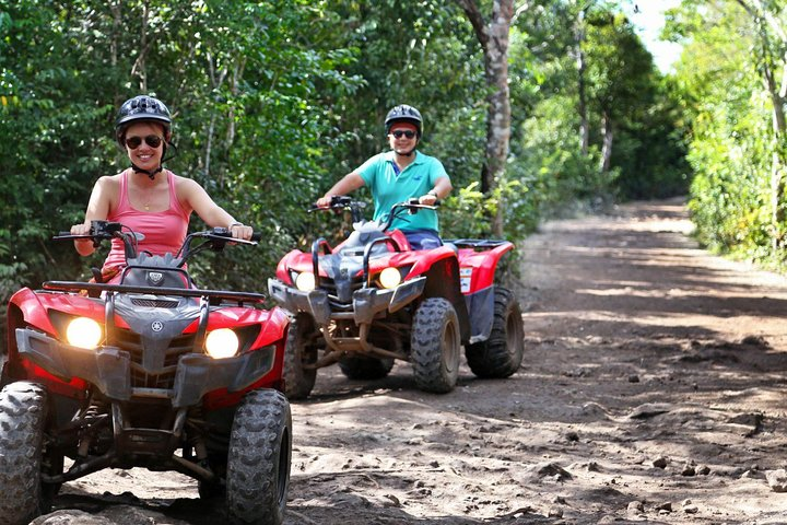 Discover the Adrenaline with Atvs ziplines single and a real Mayan cenote - Photo 1 of 22