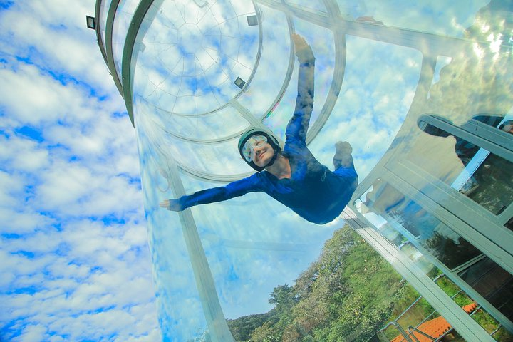 Wind Tunnel, an indoor skydiving simulator