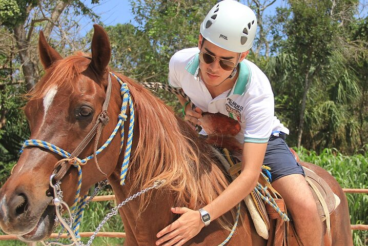 Full day adventure in Horses + ATV + Ziplines + Rappel + Cenotes + Lunch - Photo 1 of 25