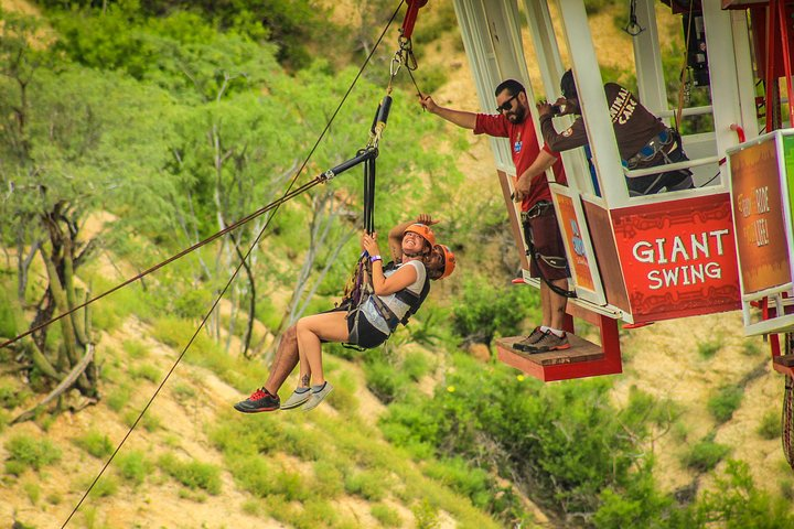 Giant swing in Cabo San Lucas