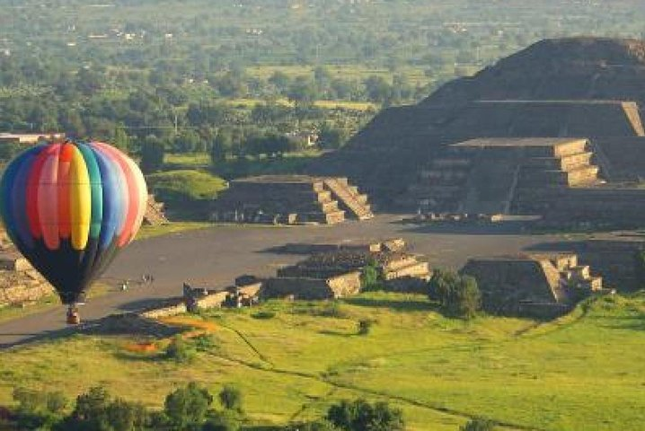 Hot Air Balloon Pyramids from the air - Photo 1 of 12