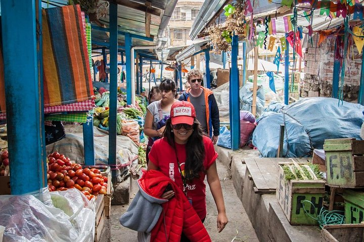 Fascinating Local Market on the city tour!