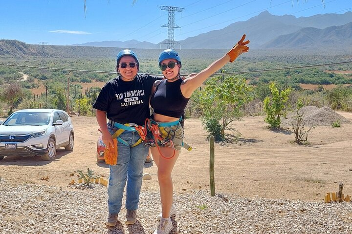 Monster Zip Lines Adventure in La Baja Sur with Pickup  - Photo 1 of 9