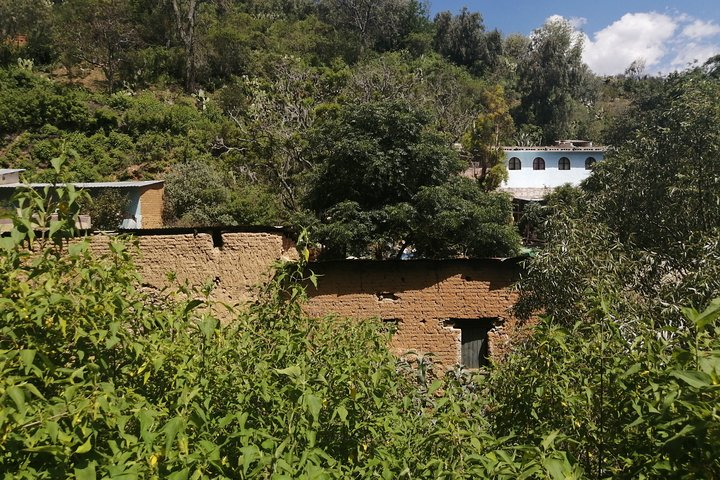 Landscapes of mining towns in the Sierra.