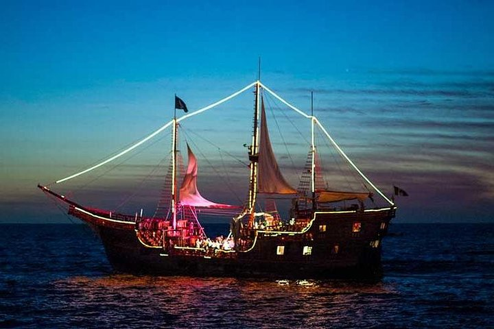 Pirate Ship at Night - Photo 1 of 6