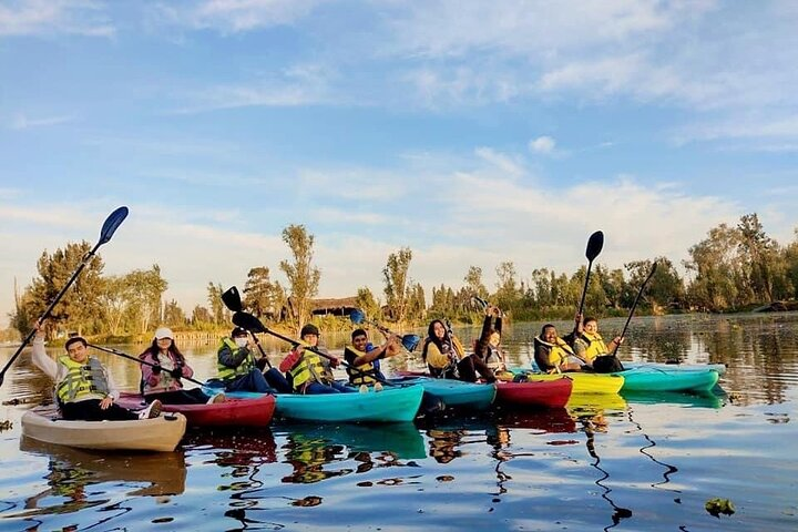 Private Kayak tour through the canals of Xochimilco - Photo 1 of 11