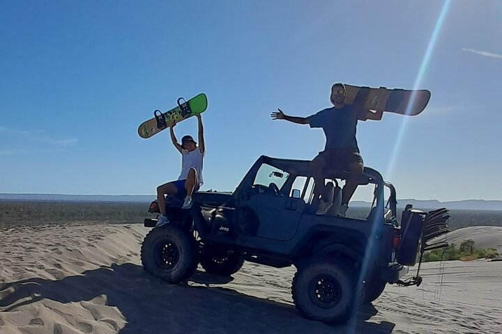 Sandboarding in the Mogote Dunes in Mexico - Photo 1 of 25