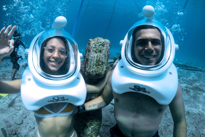 SeaTrek Underwater Helmet Diving Experience in Downtown Cozumel - Photo 1 of 12