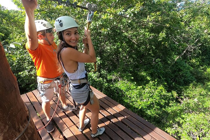 Selva Maya Eco Adventure Park: Ziplining, Hanging Bridges, Rappelling and Cenote - Photo 1 of 7