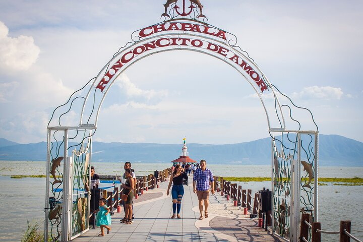 Main pier in Chapala ¨RINCONCITO DEL AMOR¨