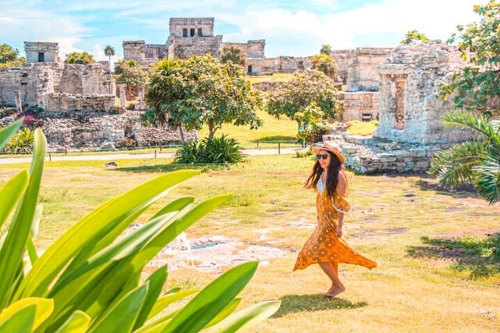 Tulum pyramids + ATV + 3 Ziplines + Rappel + Cenote + Mayan Ceremony - Photo 1 of 23