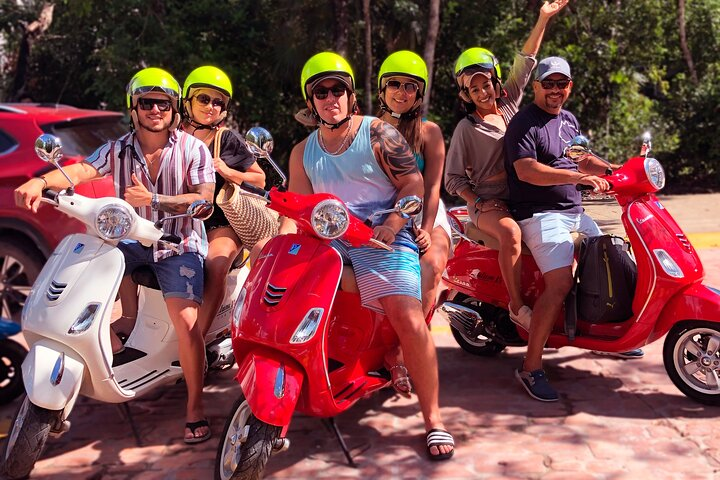 Vespa tour salida