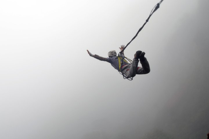 Rope Swing, in a unique landscape