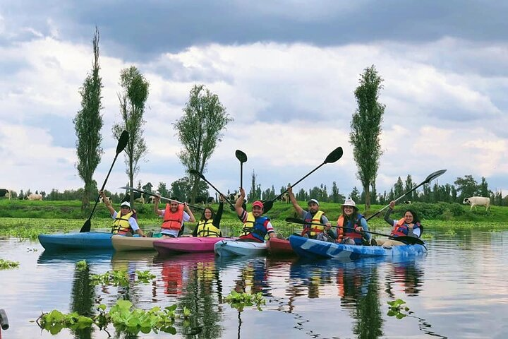 Xochimilco Canals by Kayak - Photo 1 of 18