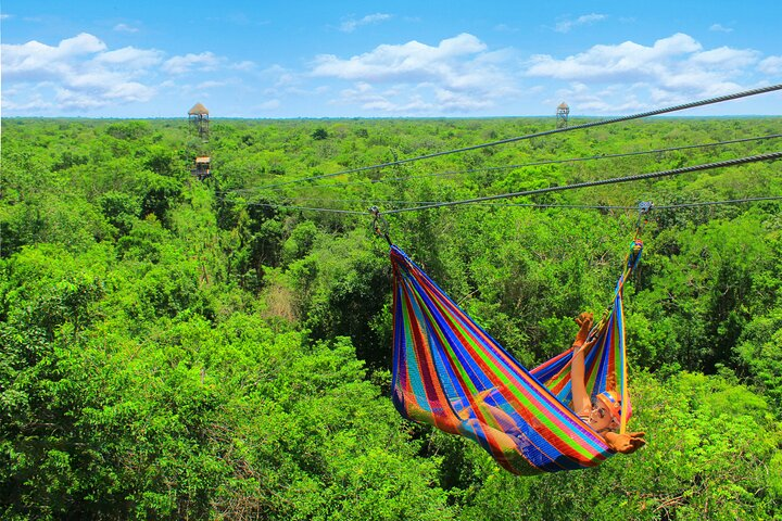 Ziplines with Single ATV Ride and Underground River from Tulum - Photo 1 of 13