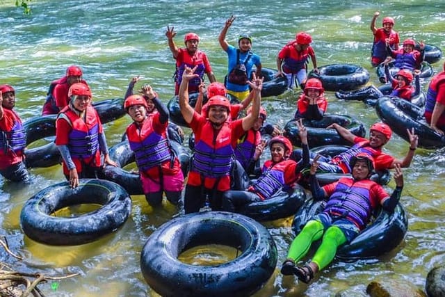 Amazing experience river tubing with friends