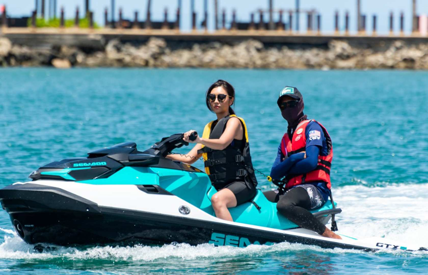 Jetski, Seawalking, Island Hopping Shared Tour with BBQ meal | Kota Kinabalu, Sabah - Photo 1 of 8