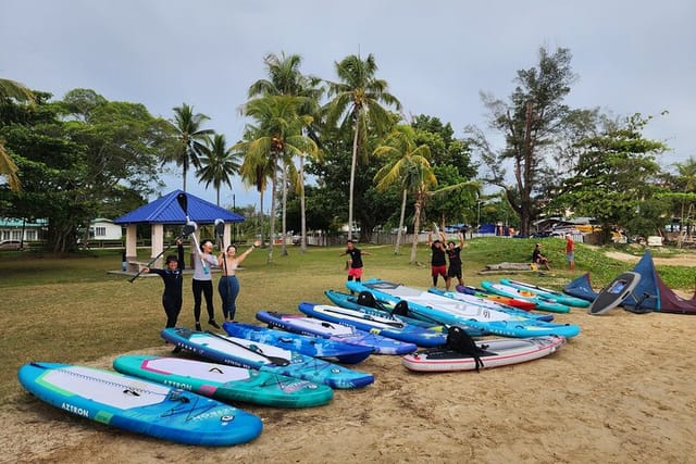 Rent A Stand-Up Paddleboard (SUP) in Tanjung Aru  - Photo 1 of 7