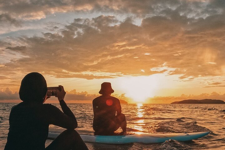 Stand Up Paddle Boarding with Sunrise/Sunset Tour at Kota Kinabalu with transfer - Photo 1 of 6