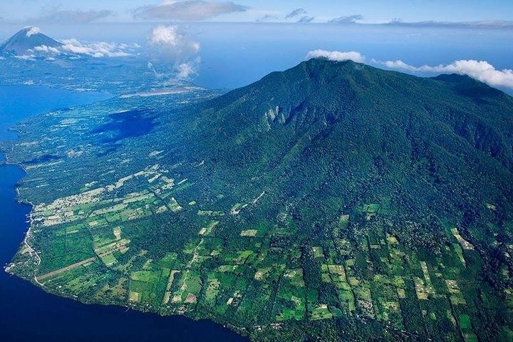 Aera view of Ometepe Island