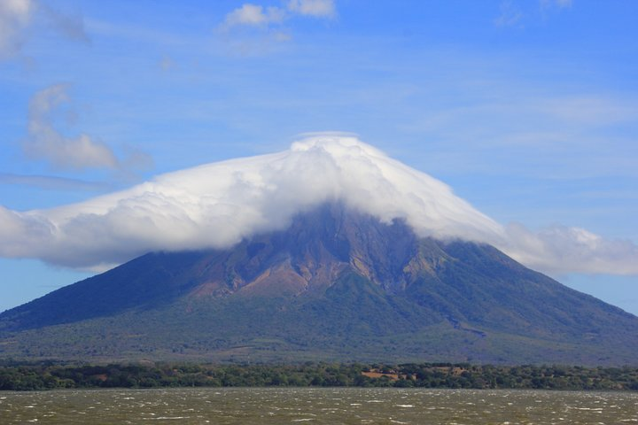 Ometepe Island with Concepción volcano in the background