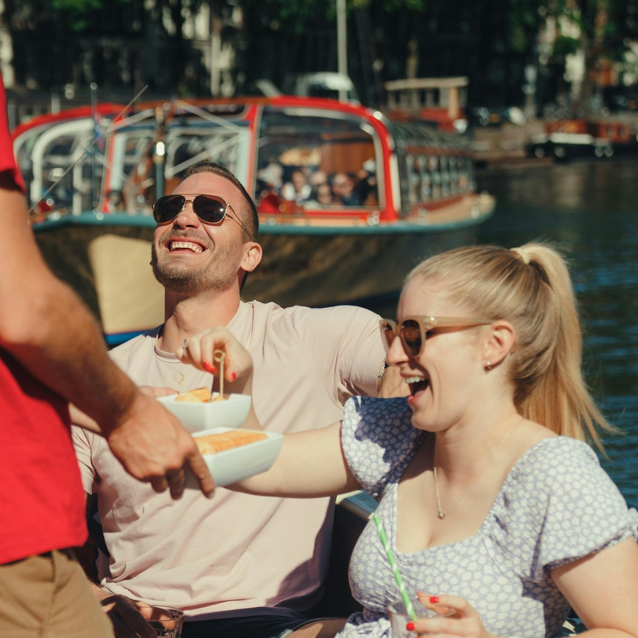 Amsterdam: Cheese & Drinks Boat Tour - Photo 1 of 6