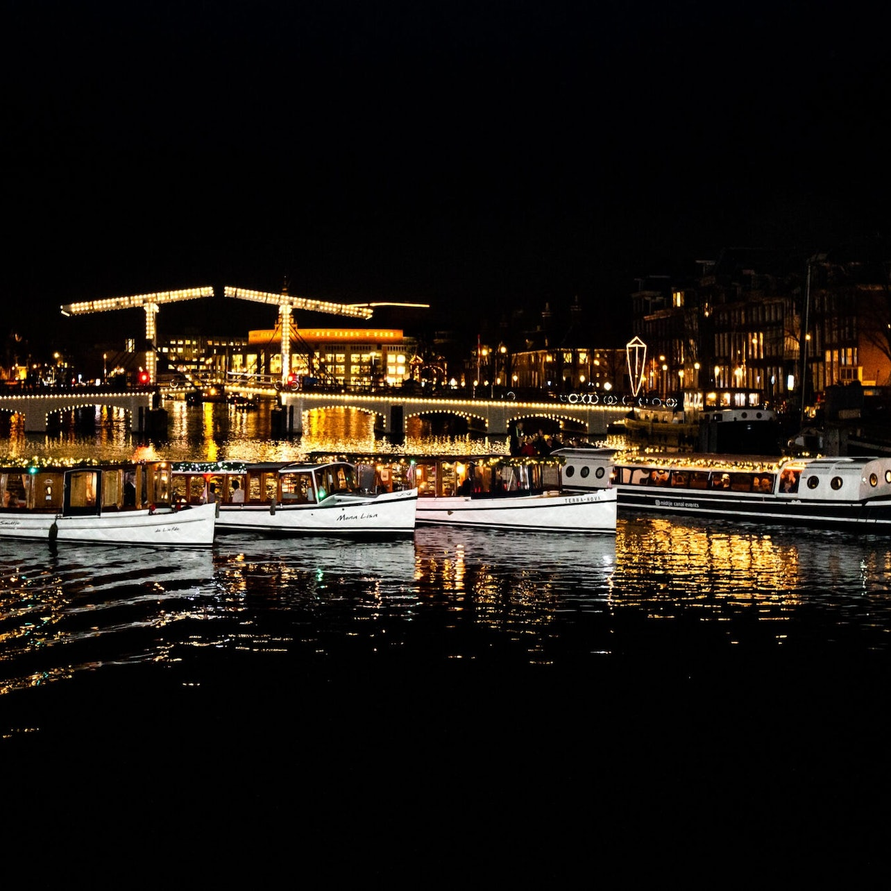 Amsterdam: Light Festival Canal Cruise + Welcome Drink - Photo 1 of 9